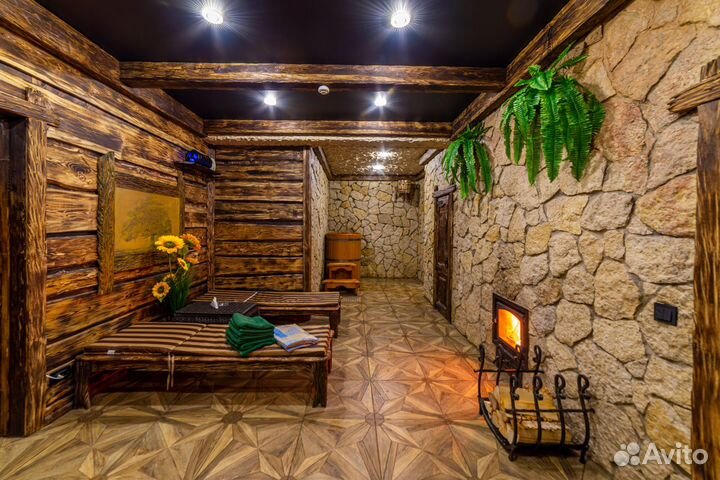 Баня с Русской парной на дровах в черте города