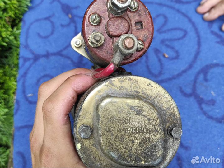 Стартер москвич