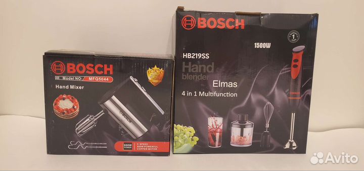 Блендер погружной bosch 4в1 + миксер Bosch