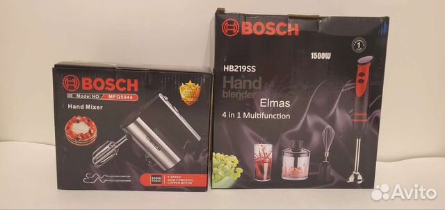 Блендер погружной bosch 4в1 + миксер Bosch