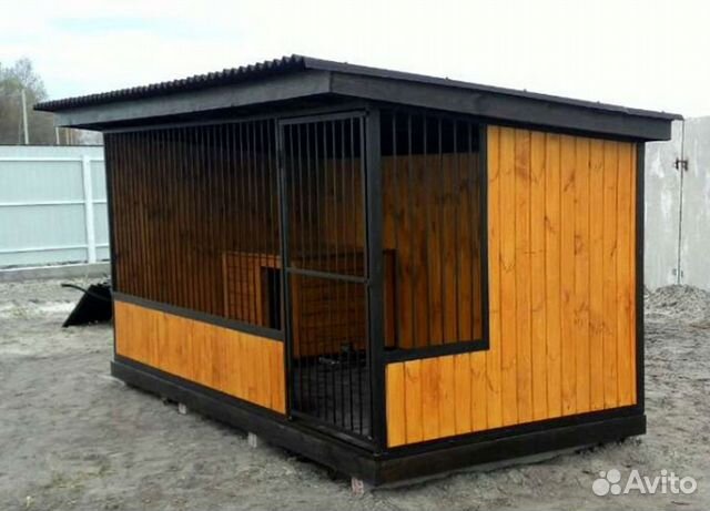 Вольер для крупных собак уличный Ф-63