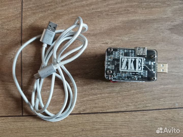 Электронный тестер QC2.0/3.0 Zketech EBD-USB