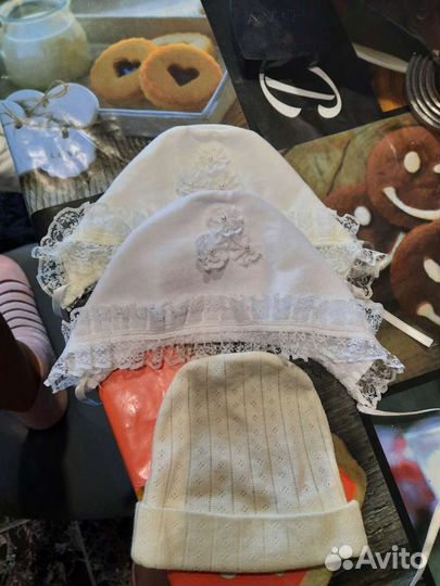 Чепчик для новорожденного