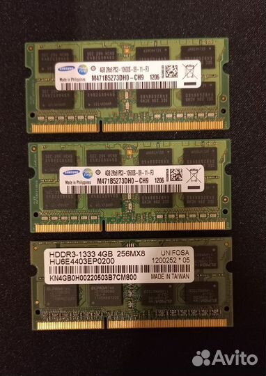 Оперативная память ddr3