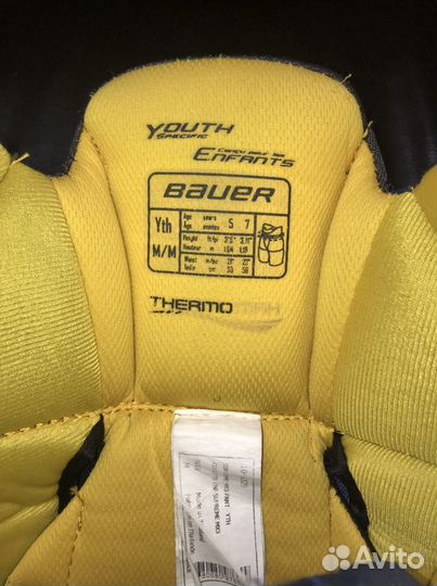 Нагрудник, шорты, налокотники и краги Bauer