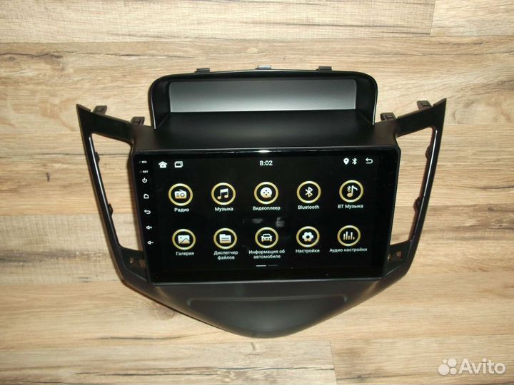Магнитола Chevrolet Cruze Android GPS WiFi