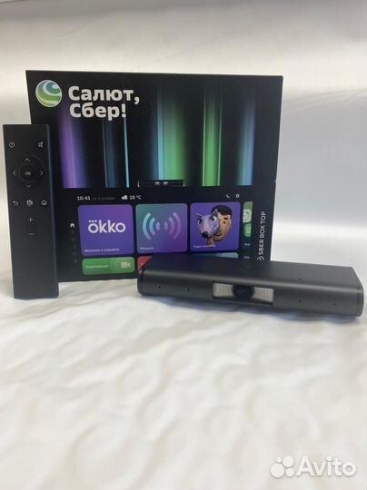 Цифровая смарт TV приставка SberBox Top