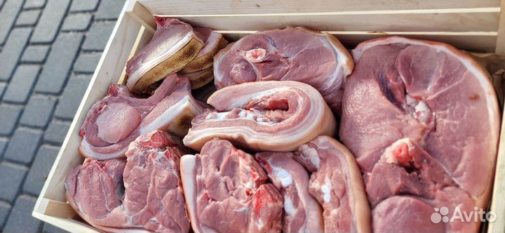 Мясо свинина на кости