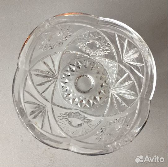 Салатница малая. Хрусталь. СССР
