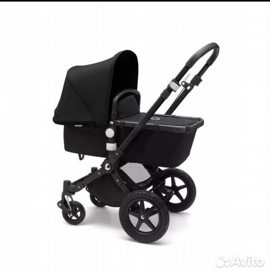Детская коляскa bugaboo cameleon 3 total black