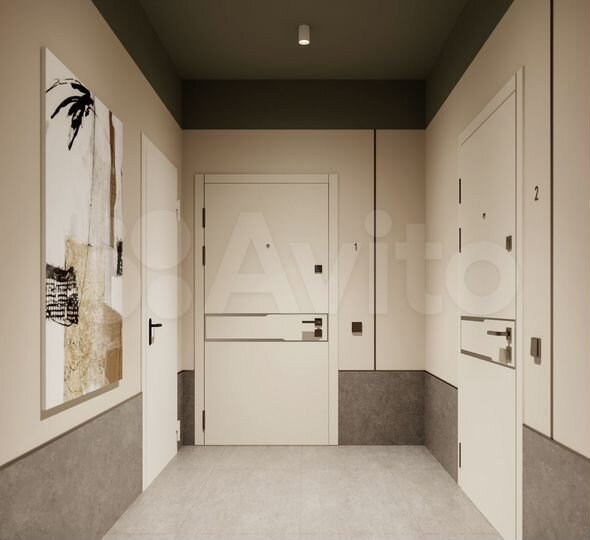 2-к. квартира, 58,4 м², 7/19 эт.