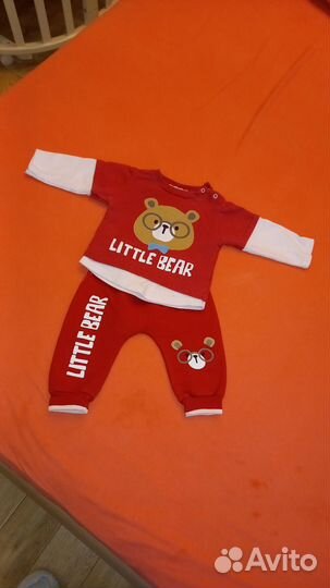 Вещи пакетом на мальчика 74 80