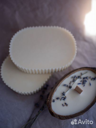 Кокосовый воск для контейнерных свечей