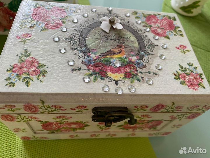 Шкатулки из дерева Декупаж