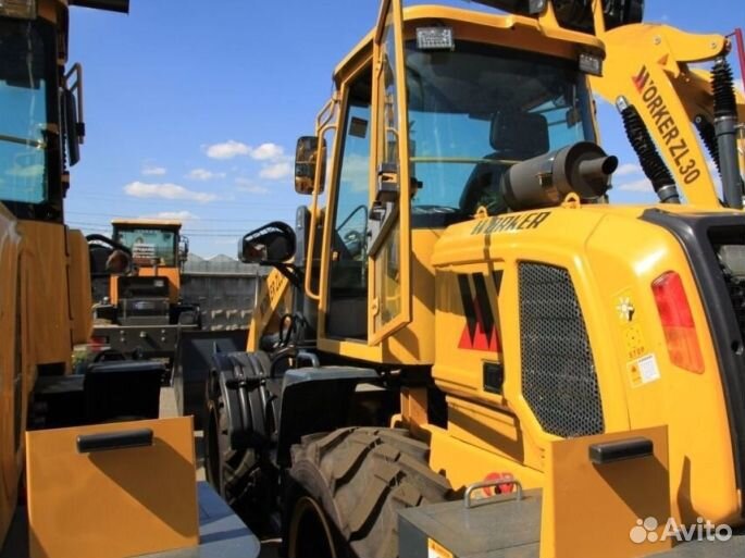 Фронтальный погрузчик Worker ZL30, 2022