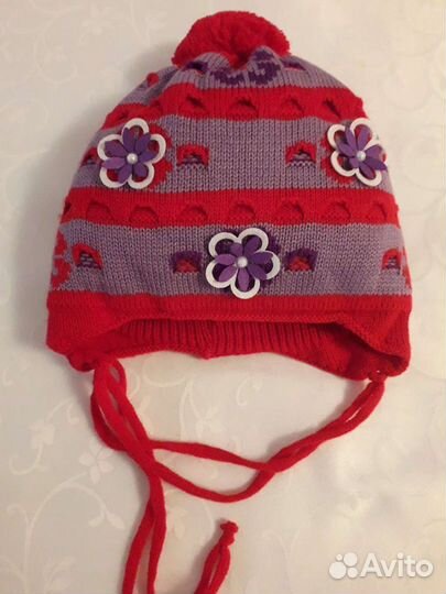 Новый комплект шапочка+шарфик