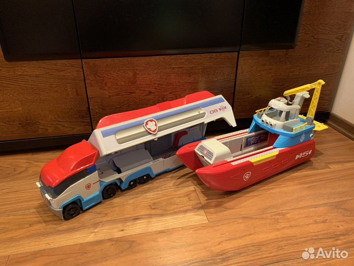 Щенячий патруль Патрулевоз Корабль