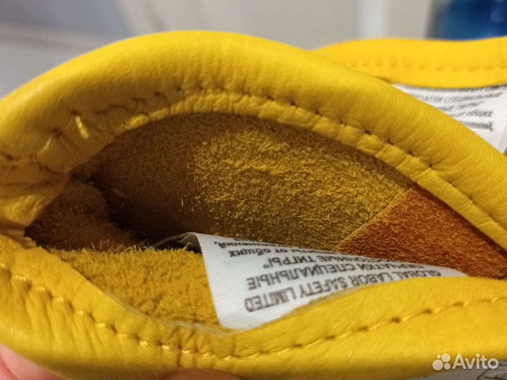 Перчатки рабочие кожаные Восточные тигры