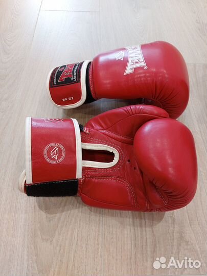 Боксерские перчатки 12 oz кожа