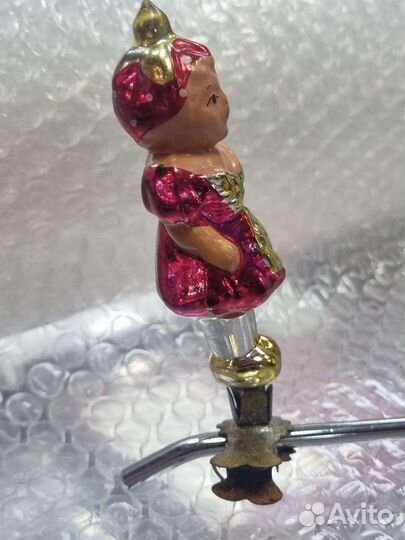 Ёлочная игрушка клубничка