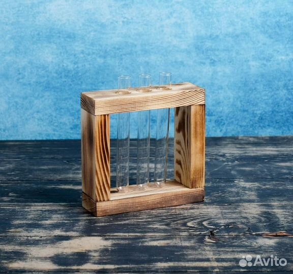 Кашпо деревянное