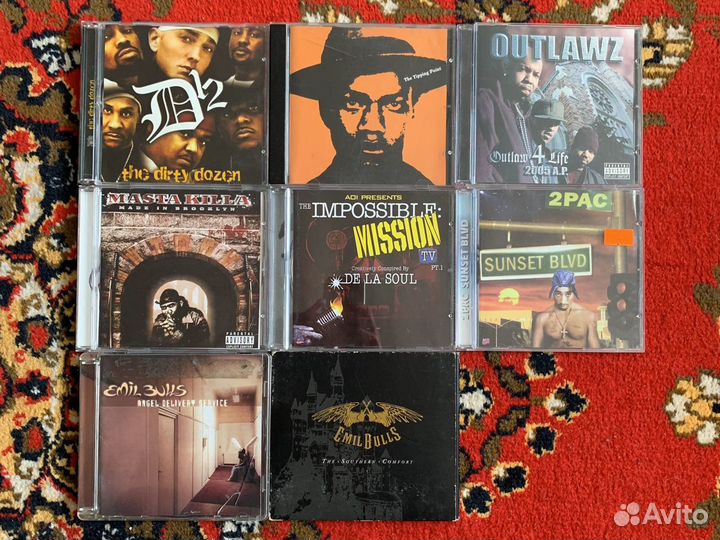 CD музыкальные диски джаз хипхоп электроника рок