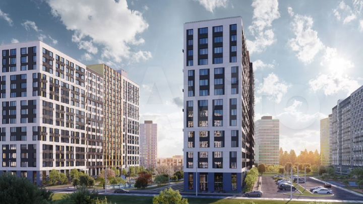 1-к. квартира, 41,4 м², 6/17 эт.