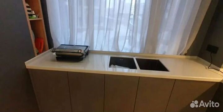 Столешница для кухни из искусственного камня