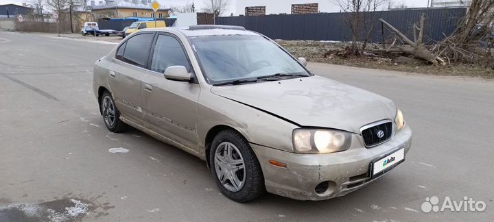 Hyundai Elantra 2.0 AT, 2002, 349 000 км