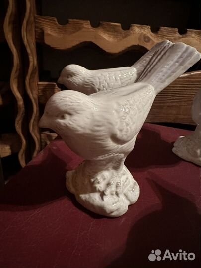 Статуэтка Птичка фарфор винтаж
