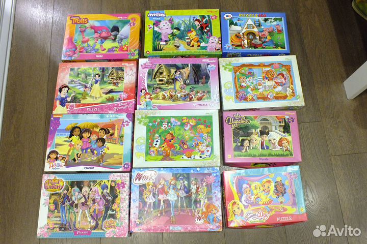 Детские пазлы 160 деталей