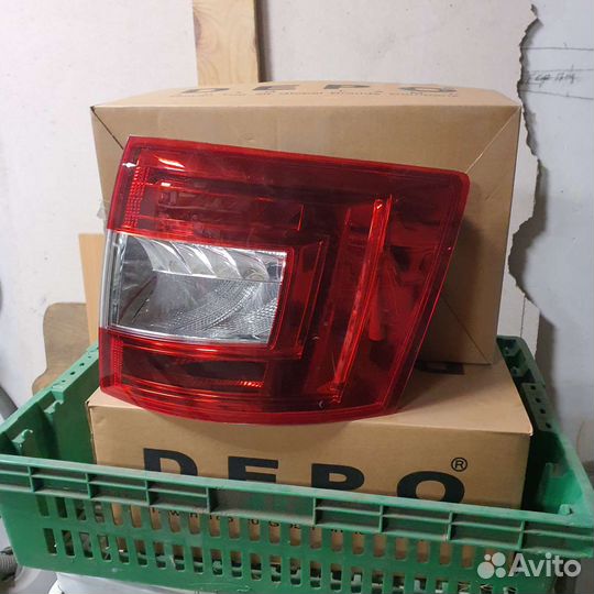 Фары задние на skoda