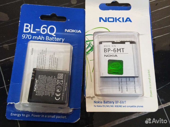 Аккумулятор для телефона nokia