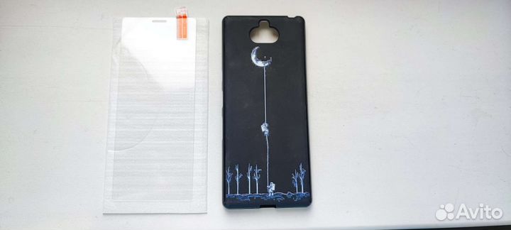 Чехол для Sony Xperia 10 + стекло