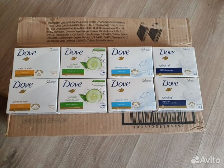 Мыло Dove (Дав)