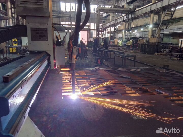 Раскрой листа металла на станке с чпу