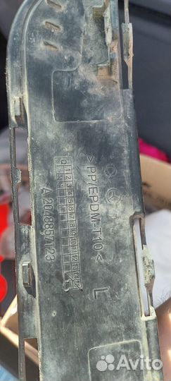 Накладка ходового огня мерседес глк 220 (рестайл)