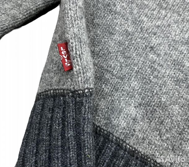 Levis Vintage Wool Sweatshirt шерстяной свитер