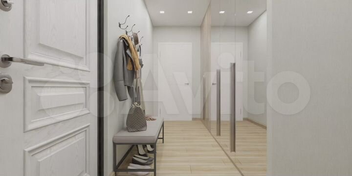 1-к. квартира, 58,1 м², 3/10 эт.