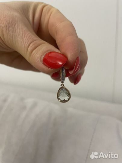 Золотые серьги