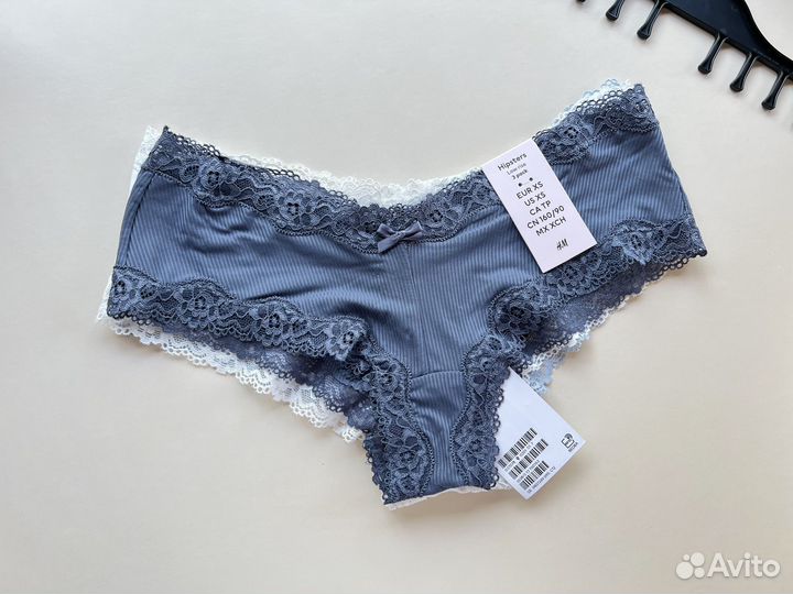 Трусы женские hm хипстер XS М L