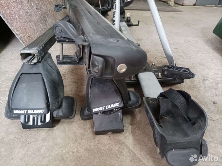 Крепления лыж, велосипед, поперечины (Mont blanc)