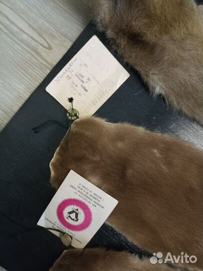 Шкурки из меха норки СССР