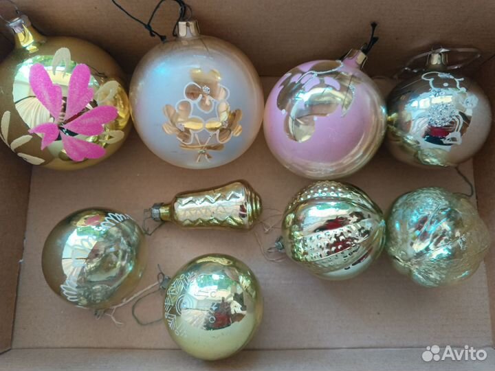 Ёлочные игрушки СССР