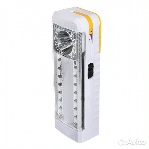 Фонарь аккумуляторный с зарядкой 20х5х7см