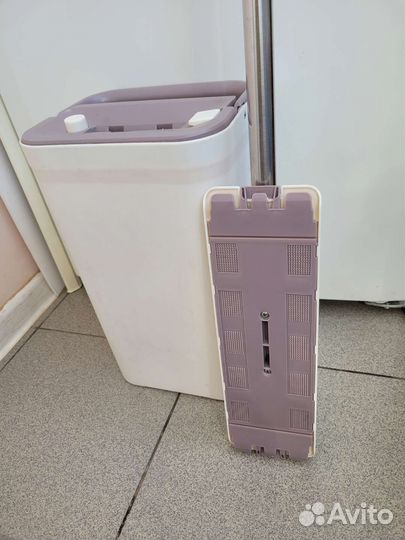 Швабра с ведром для отжима