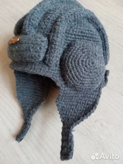 Зимняя шапка детская.Ручная работа