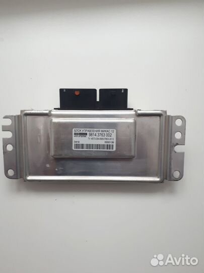 Блок управления микас М12.3