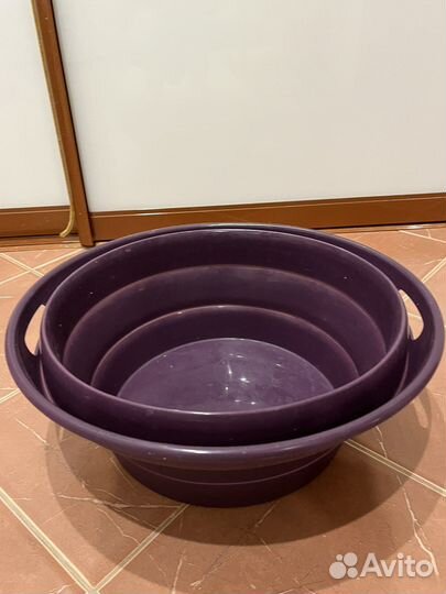 Таз силиконовый складной