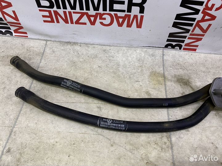 Фланец вебасты с трубками Audi Q7 4L 2007-2015